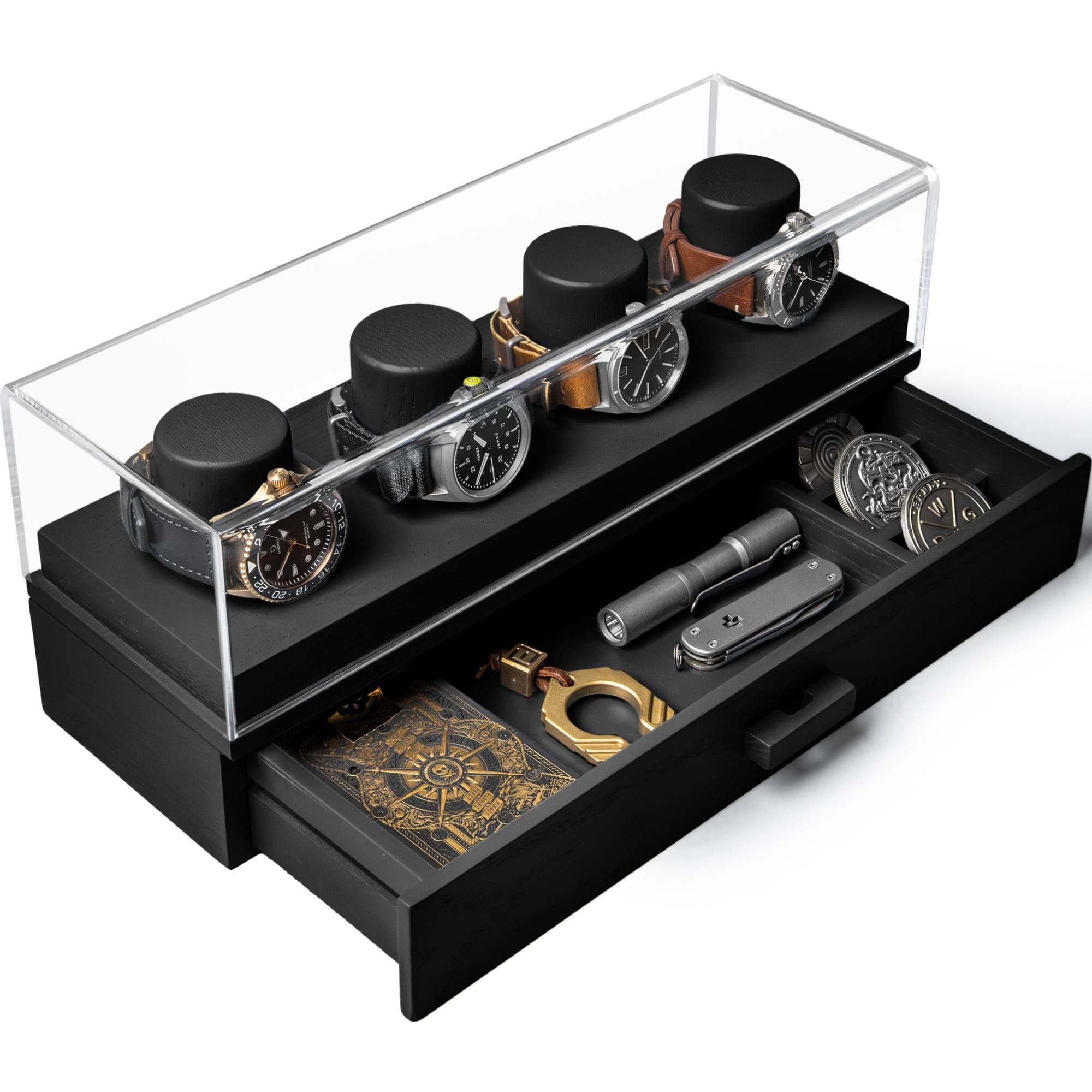 The Watch Deck Watch Display Case Watch Box for Men Watch Holder Holme Hadfield