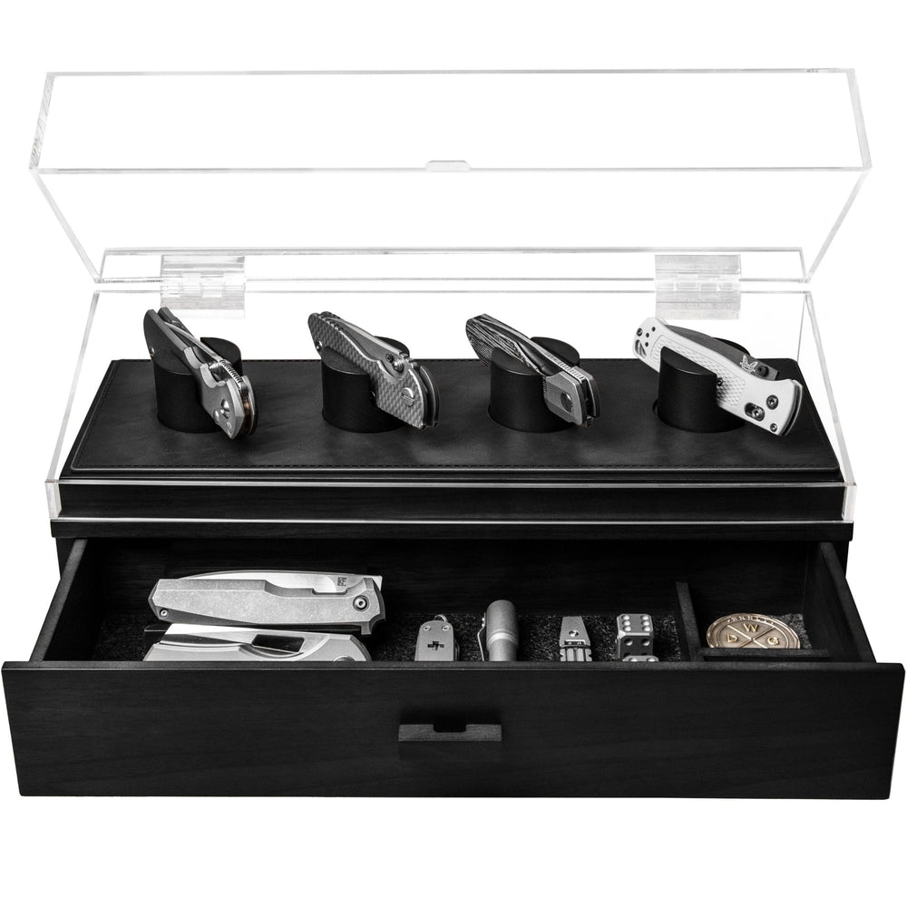 Holme & Hadfield Knife Case Black The Knife Deck Pro