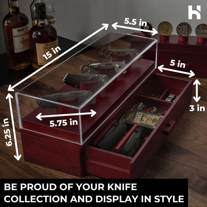 Holme & Hadfield Knife Case The Knife Deck