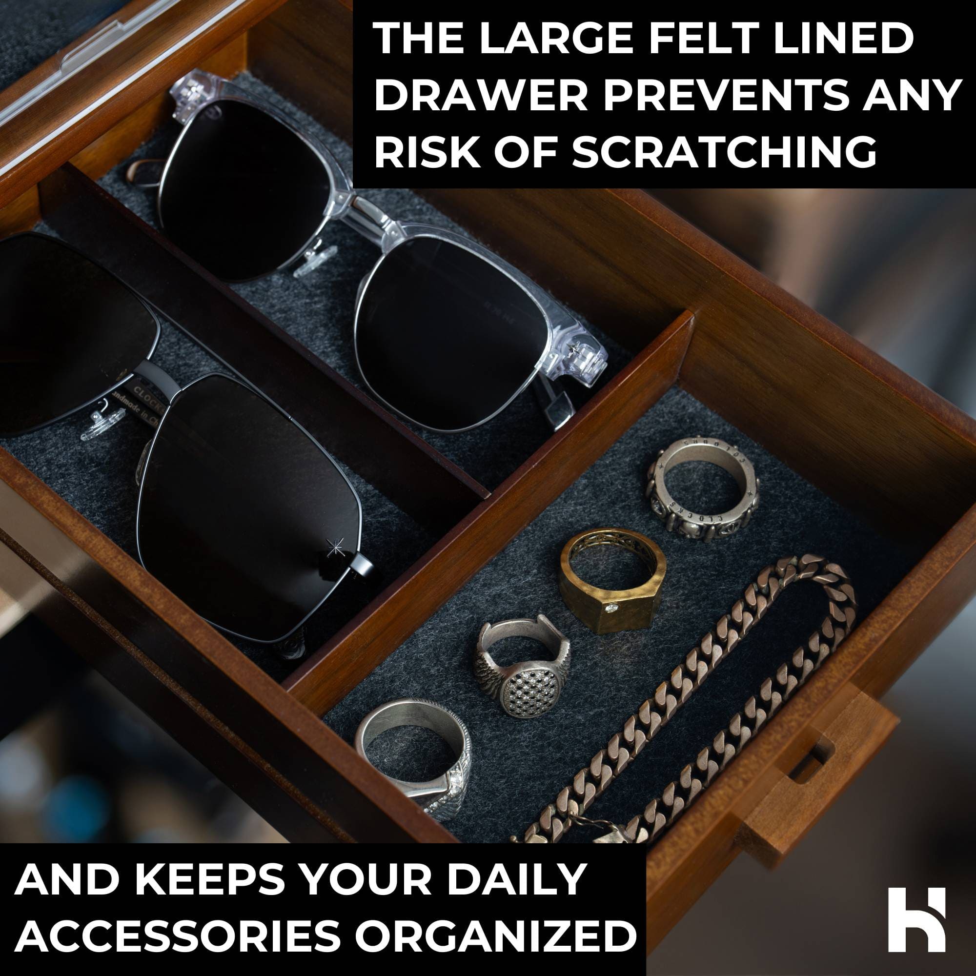 Holme & Hadfield Sunglasses Organizer The Sun Deck