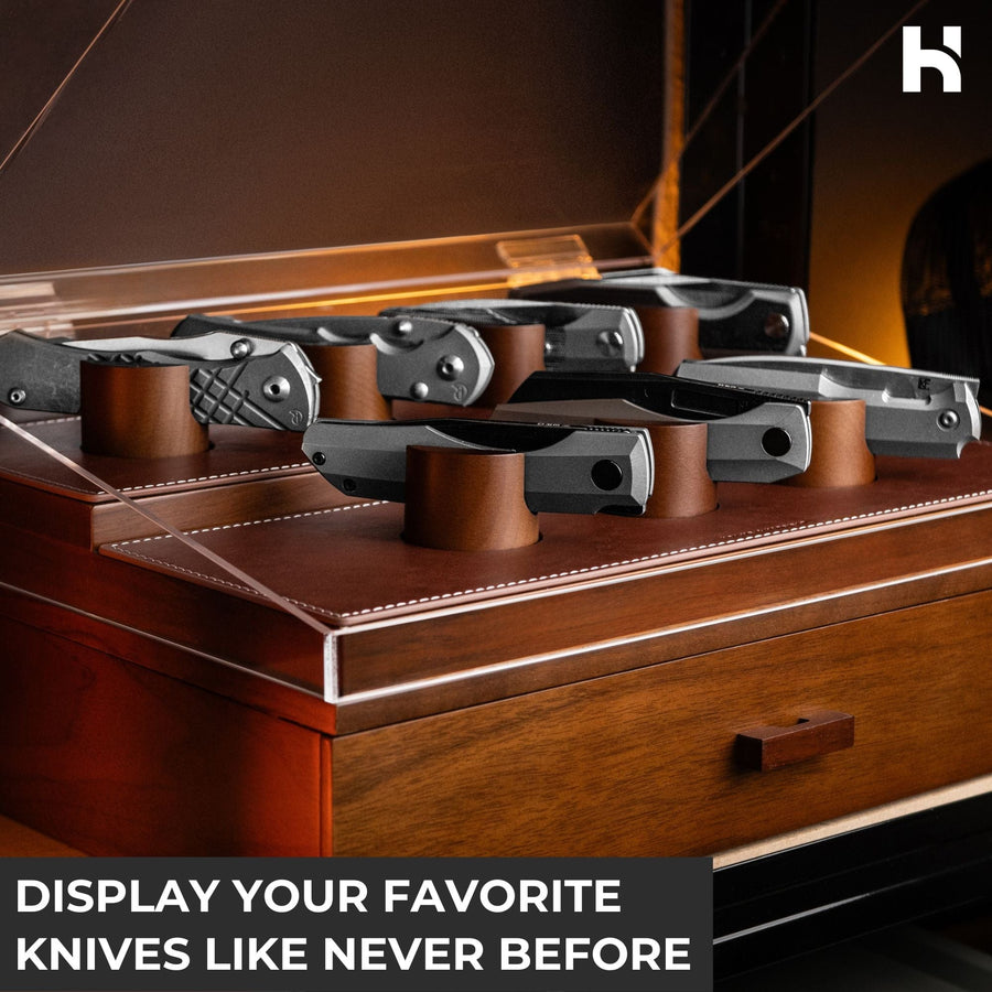 The Armory Pro Knife Display Case by Holme & Hadfield - Holme & Hadfield