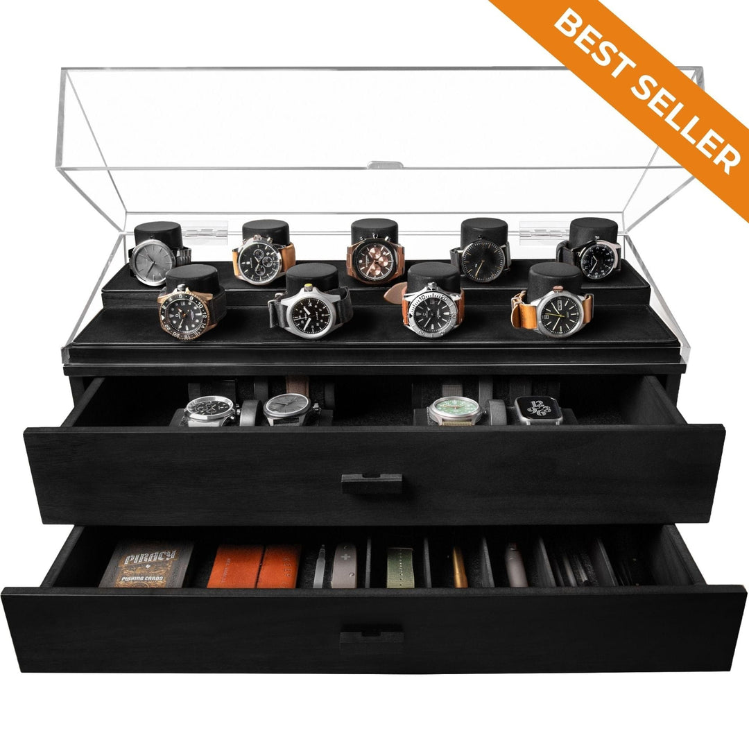 Holme & Hadfield Watch Case Black The Legacy