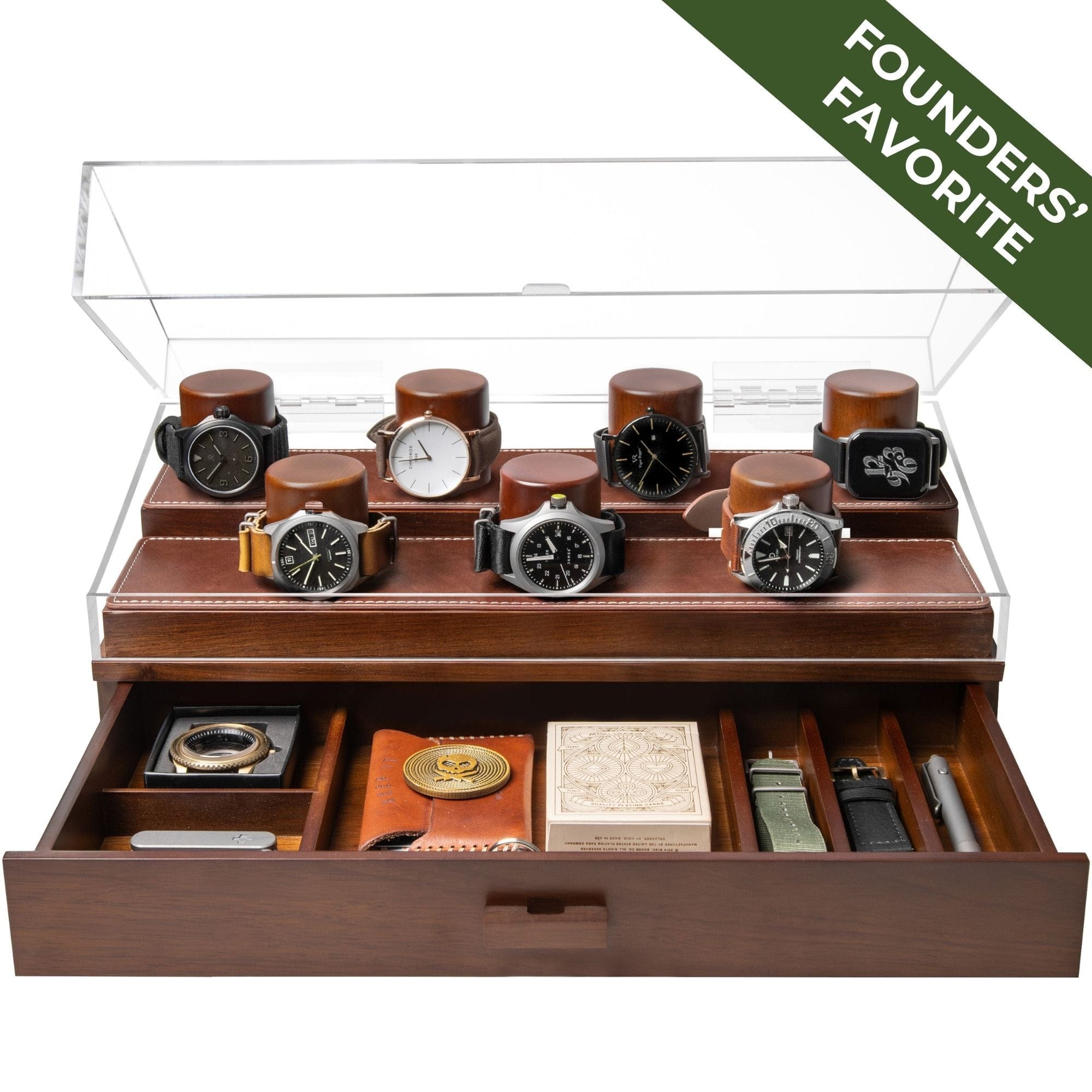 Men Watch Box Wooden Watch Box Husband Gifts Personalized Wood Watch Box Custom Watch Box Unique Gift For Men Watch Storage Box Watch top Case